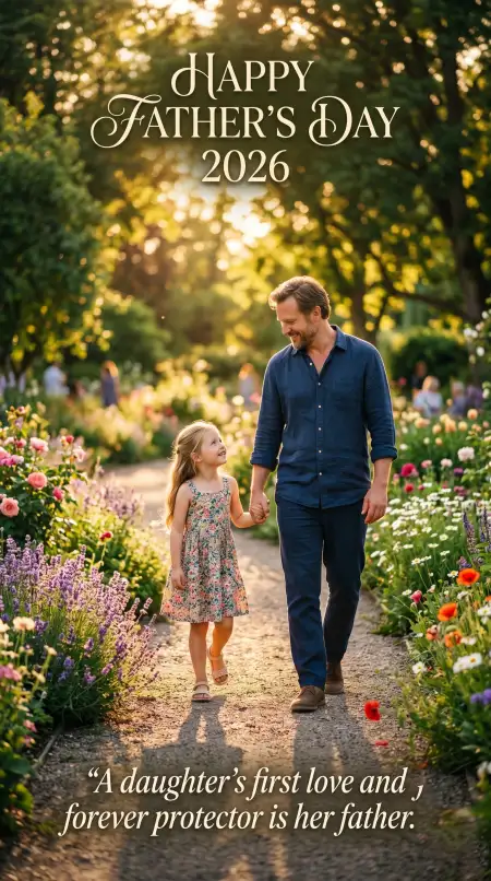 Free Happy Fathers Day 2026 Images For Facebook Sharing Transparent PNG Download
