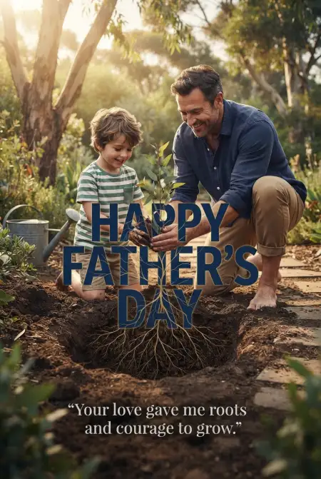 Free Happy Fathers Day Australia 2026 Social Media Greeting Images Image Download