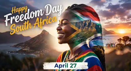 Happy Freedom Day South Africa Captions Quotes For Reels 2026 - Free Happy Freedom Day South Africa Wishes 2026 Download