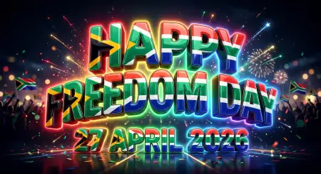 Happy Freedom Day South Africa Png Images Captions Text 2026 - Free Happy Freedom Day South Africa Wishes 2026 Download