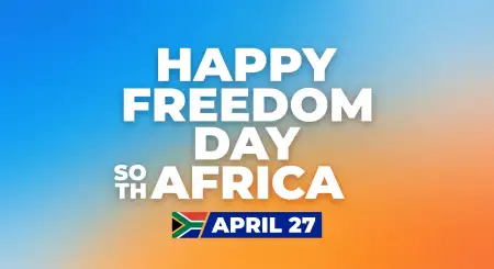 Happy Freedom Day South Africa Quotes Captions Banner 2026 - Free Happy Freedom Day South Africa Wishes 2026 Download