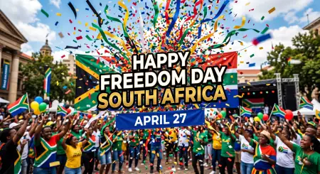 Happy Freedom Day South Africa Social Media Post Text 2026 - Free Happy Freedom Day South Africa Wishes 2026 Download