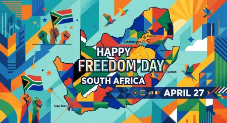 Happy Freedom Day South Africa Social Media Text Images 2026 - Free Happy Freedom Day South Africa Wishes 2026 Download