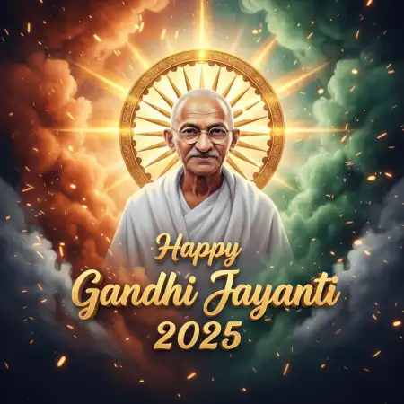 Happy Gandhi Jayanti 2025 Instagram Captions - Free Happy Gandhi Jayanti Download