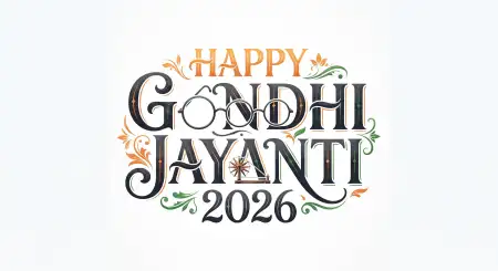 happy gandhi jayanti 2026 png - Happy Gandhi Jayanti Greetings 2026