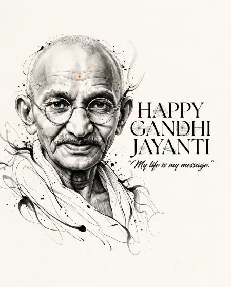 happy gandhi jayanti 2026 status