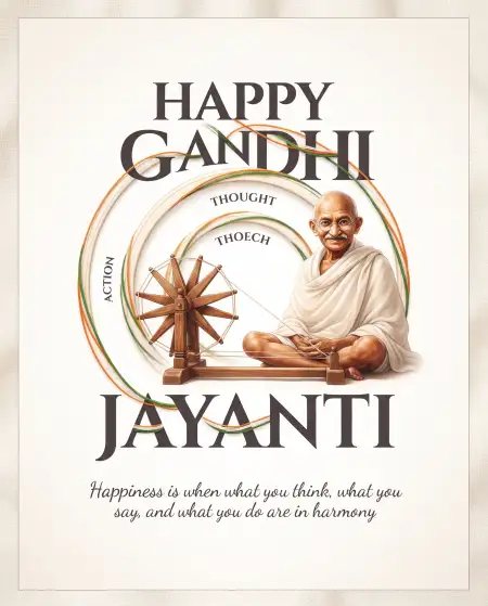 Happy Gandhi Jayanti 2026