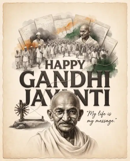 happy gandhi jayanti png 2026