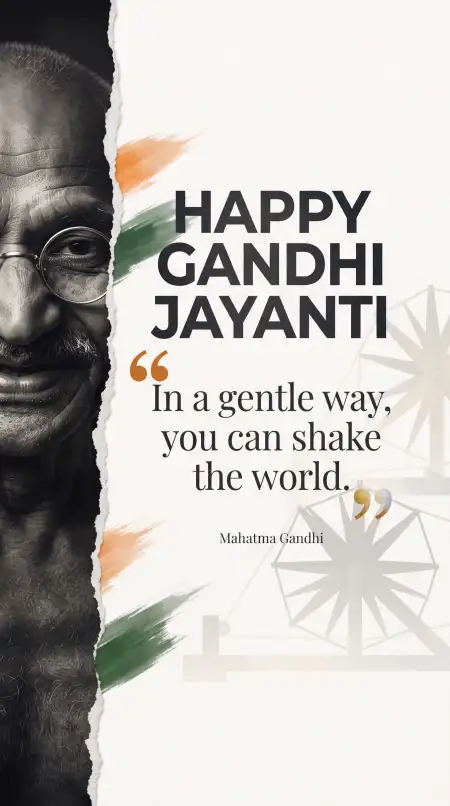 happy gandhi jayanti viral social media post