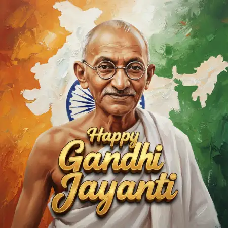 Happy Gandhi Jayanti Whatsapp Quotes In Hindi - Free Happy Gandhi Jayanti Download