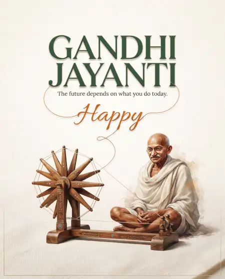 happy gandhi jayanti wishes 2026