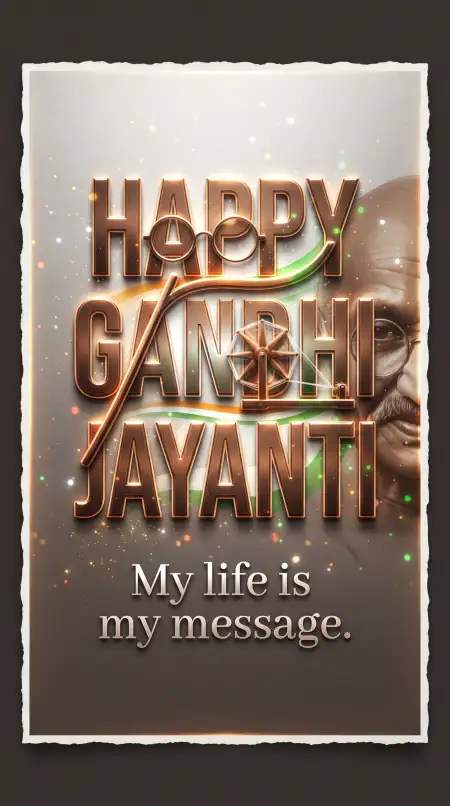 happy gandhi jayanti wishes for whatsapp