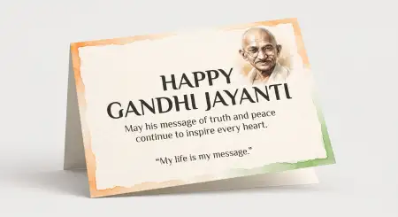 Happy Gandhi Jayanti