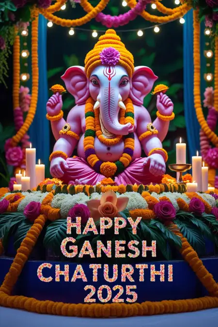 Free Happy Ganesh Chaturthi 2025 Background Images Image Download