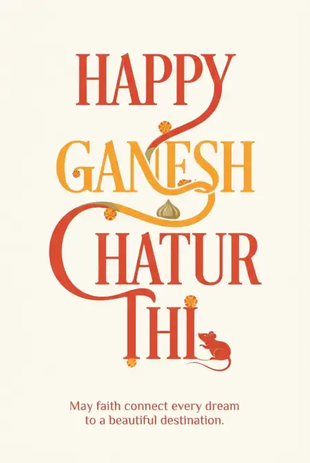 happy ganesh chaturthi 2026 calligraphy png - Ganesh