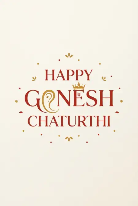 happy ganesh chaturthi 2026 lettering png - Ganesh