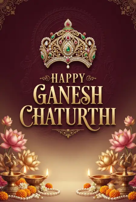 happy ganesh chaturthi 2026 traditional background