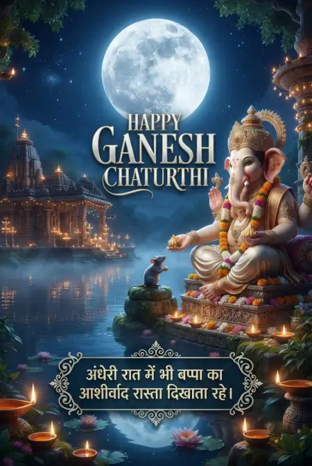 Ganesh Chaturthi Wishes in Hindi