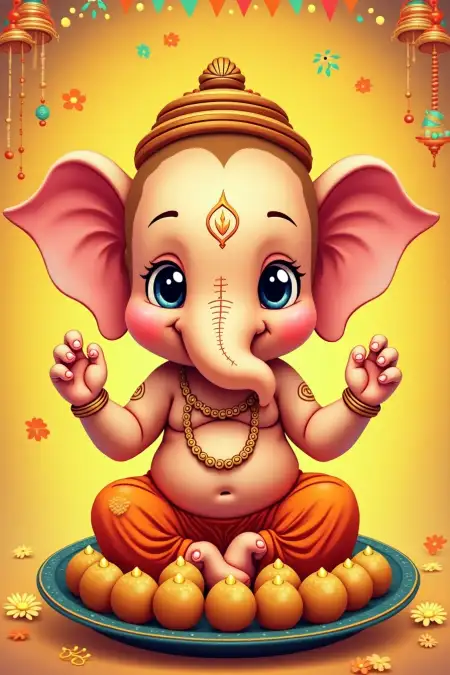 Happy Ganesh Chaturthi Hd Wallpapers Free Download - Free Wall Download