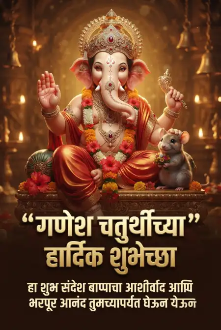 happy ganesh chaturthi quotes in marathi
