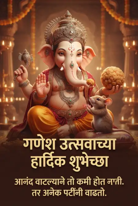 happy ganesh chaturthi whatsapp images marathi