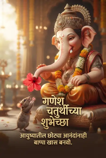 happy ganesh chaturthi whatsapp status marathi