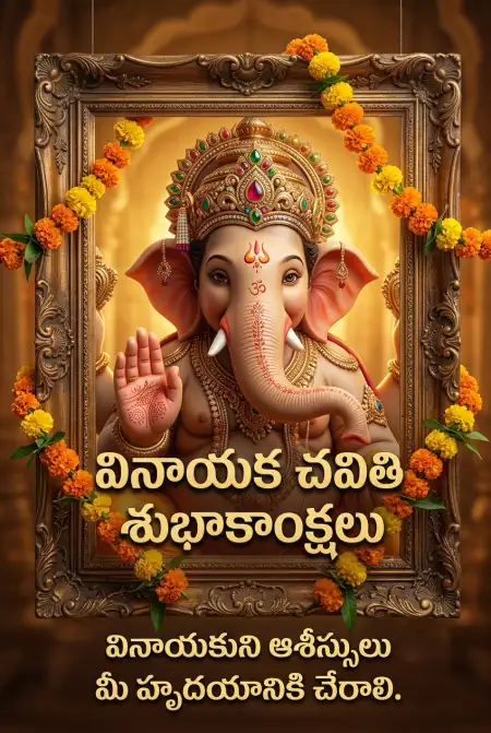 happy ganesh chaturthi whatsapp status telugu - Ganesh