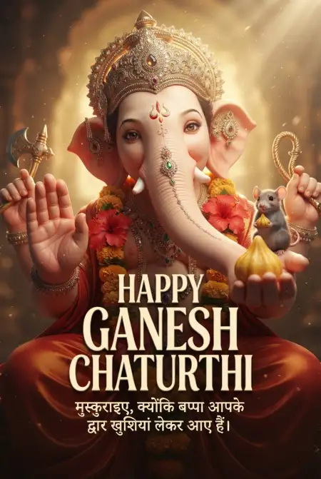 happy ganesh chaturthi wishes images free download - Ganesh Chaturthi Wishes In Hindi
