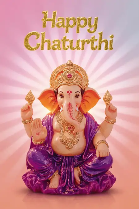 Happy Ganesh Chaturthi Wishes In Hindi - Free Happy Ganesh Chaturthi Wishes Download
