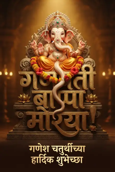 happy ganesh chaturthi wishes in marathi