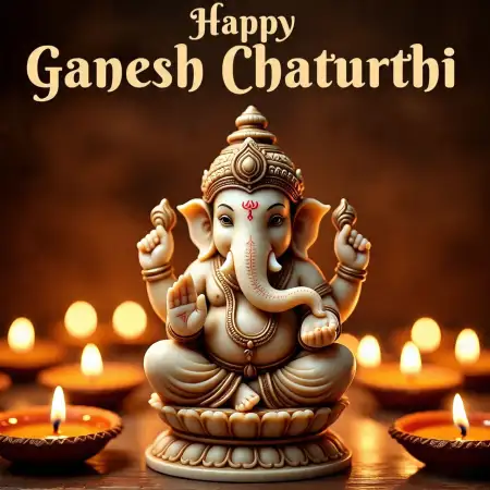 Happy Ganesh Chaturthi Wishes Messages In Marathi - Free Happy Ganesh Chaturthi Wishes Download