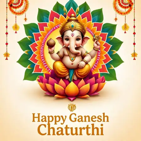 Happy Ganesh Chaturthi Wishes With Devotional Songs - Free Happy Ganesh Chaturthi Wishes Download