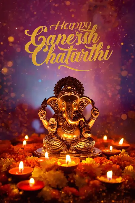 Happy Ganesh Chaturthi Wishes With Name - Free Happy Ganesh Chaturthi Wishes Download