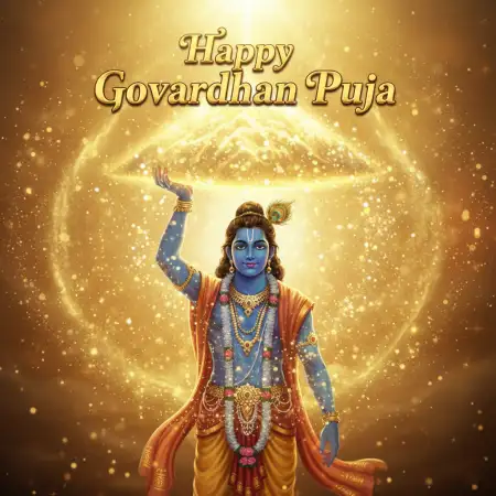 Happy Govardhan Puja Instagram Story Background Free - Free Happy Govardhan Puja Download