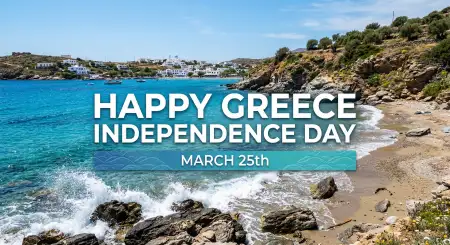 Happy Greece Independence Day 2026 - Free Happy Greece Independence Day 2026 Download