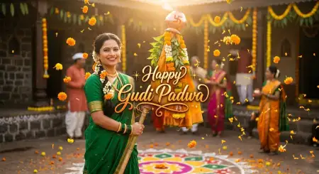Free Happy Gudi Padwa Wishes Hd Greeting Photos Image Download