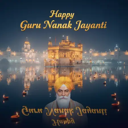 Happy Guru Nanak Jayanti Wishes In Punjabi Language Hd - Free Happy Guru Nanak Jayanti Download