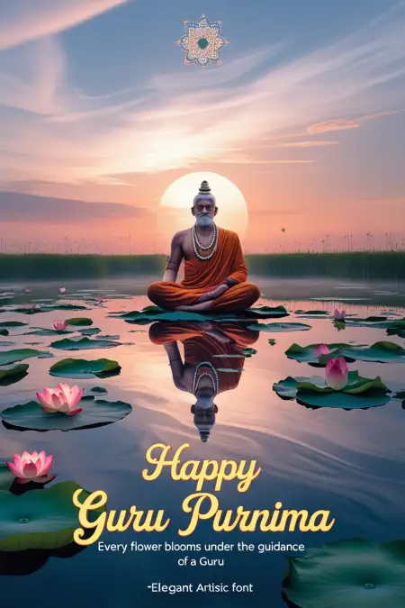 Happy Guru Purnima Background For Poster - Free Poster Background Download