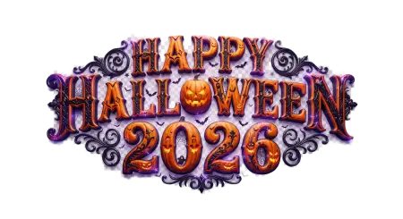 happy halloween 2026 animated style greetings