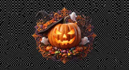 happy halloween 2026 pumpkin greeting