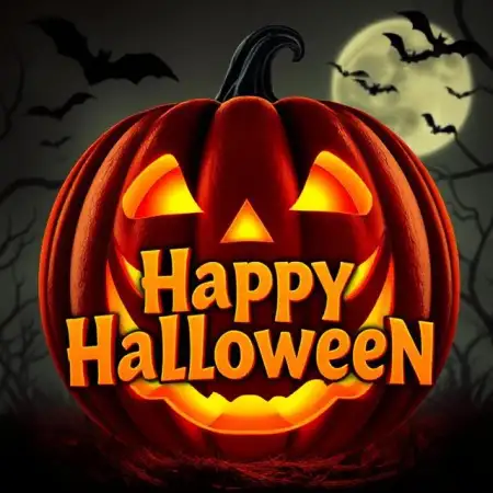 Happy Halloween 3d Pumpkin Text Effect - Free Happy Halloween Download
