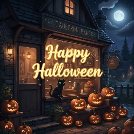 Free Happy Halloween Black Background Design Background Download