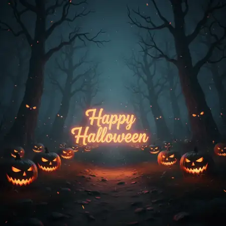 Happy Halloween Cat Illustration - Free Happy Halloween Download