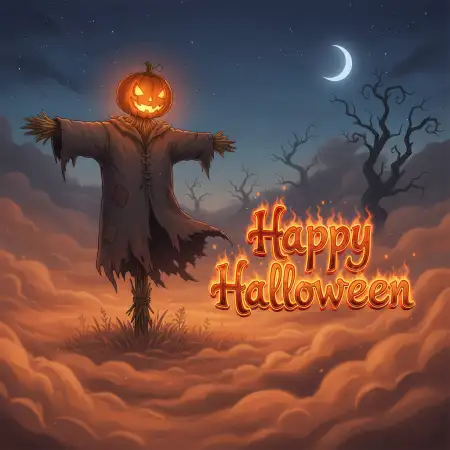 Free Happy Halloween Full Moon Night Wallpaper Background Download
