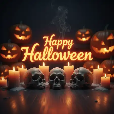 Happy Halloween Greeting Message For Friends - Free Happy Halloween Download