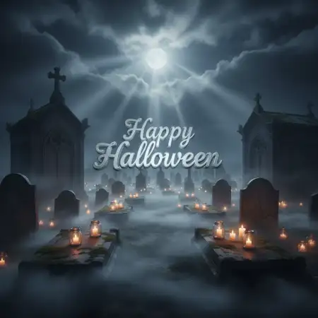 Happy Halloween Skull Art Design - Free Happy Halloween Download
