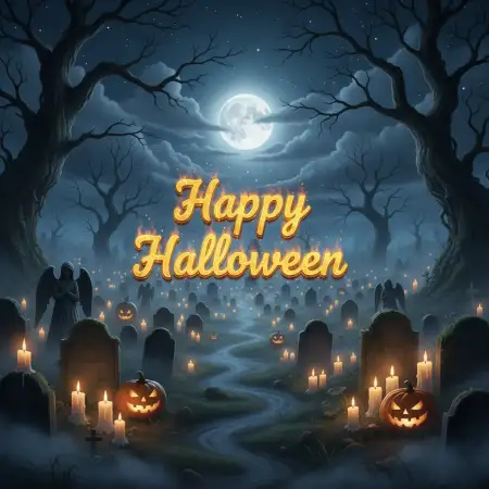 Free Happy Halloween Typography Png Download Background Download