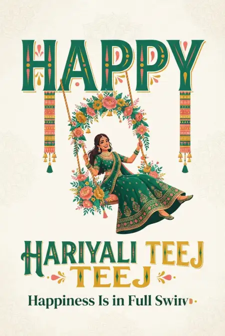 happy hariyali teej 2026 4k images - Happy Hariyali Teej 2026