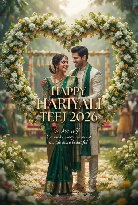happy hariyali teej 2026 facebook post - Happy Hariyali Teej 2026