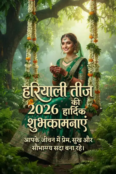 happy hariyali teej 2026 photo - Happy Hariyali Teej 2026